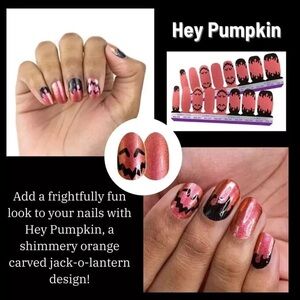 COLOR STREET Nail Polish Strips HEY PUMPKIN Retired new in package